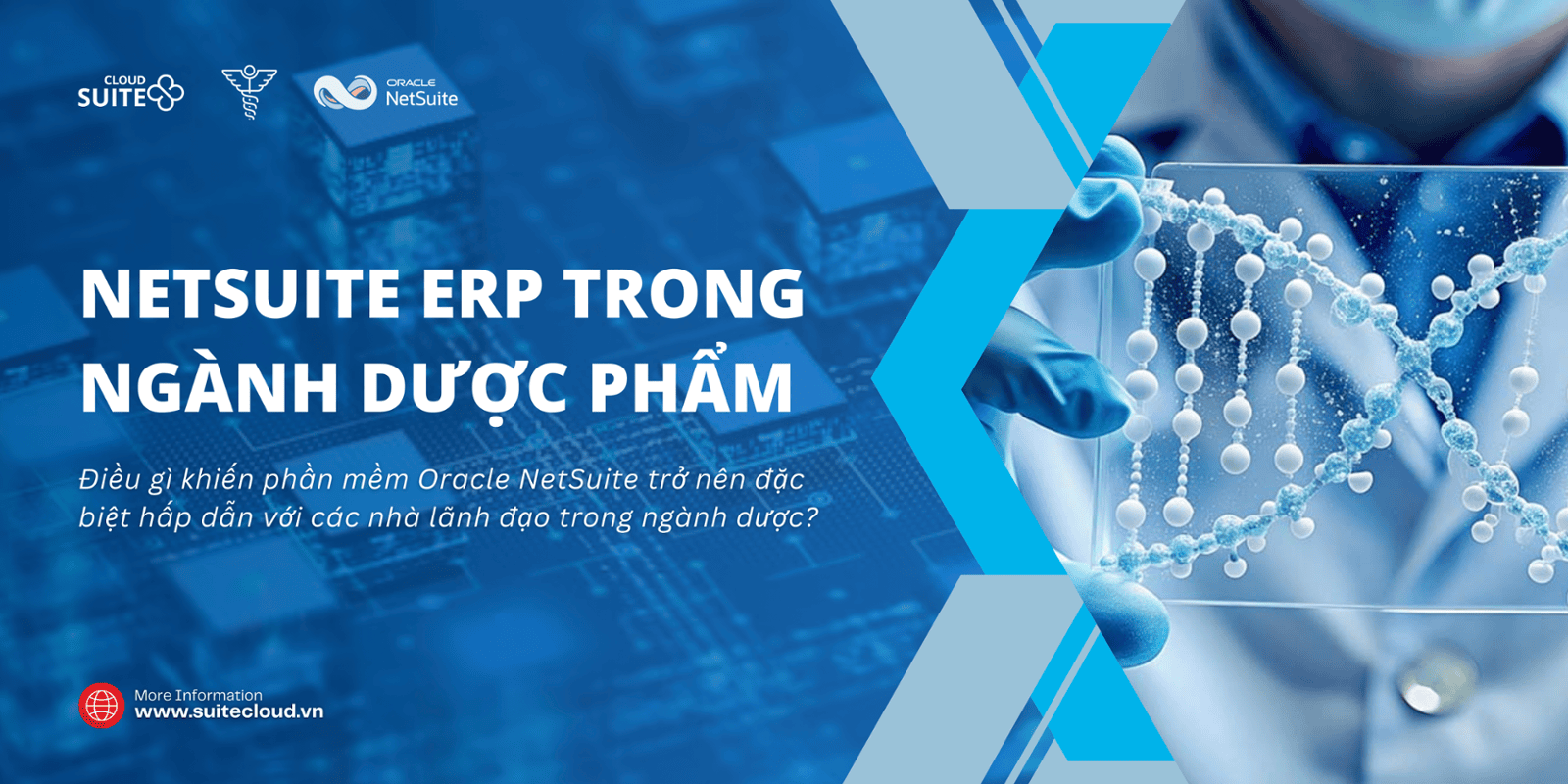 NetSuite ERP cho ngành Dược phẩm: Tối ưu hóa hoạt động quản trị vận hành